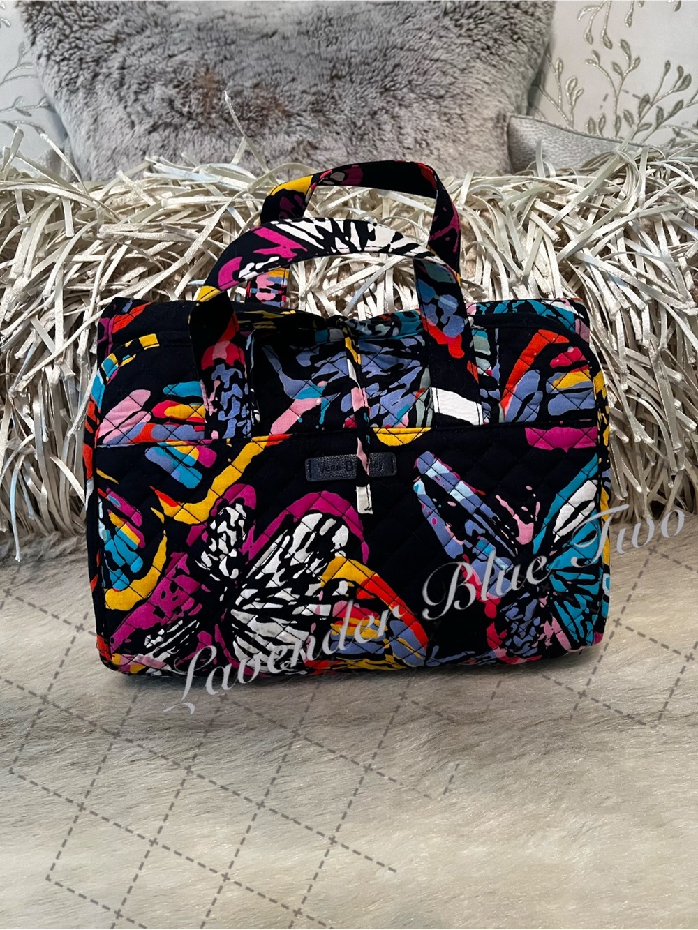 New VERA BRADLEY Butterfly Fluter 2018 Iconic Grand Hanging Organizer Travel